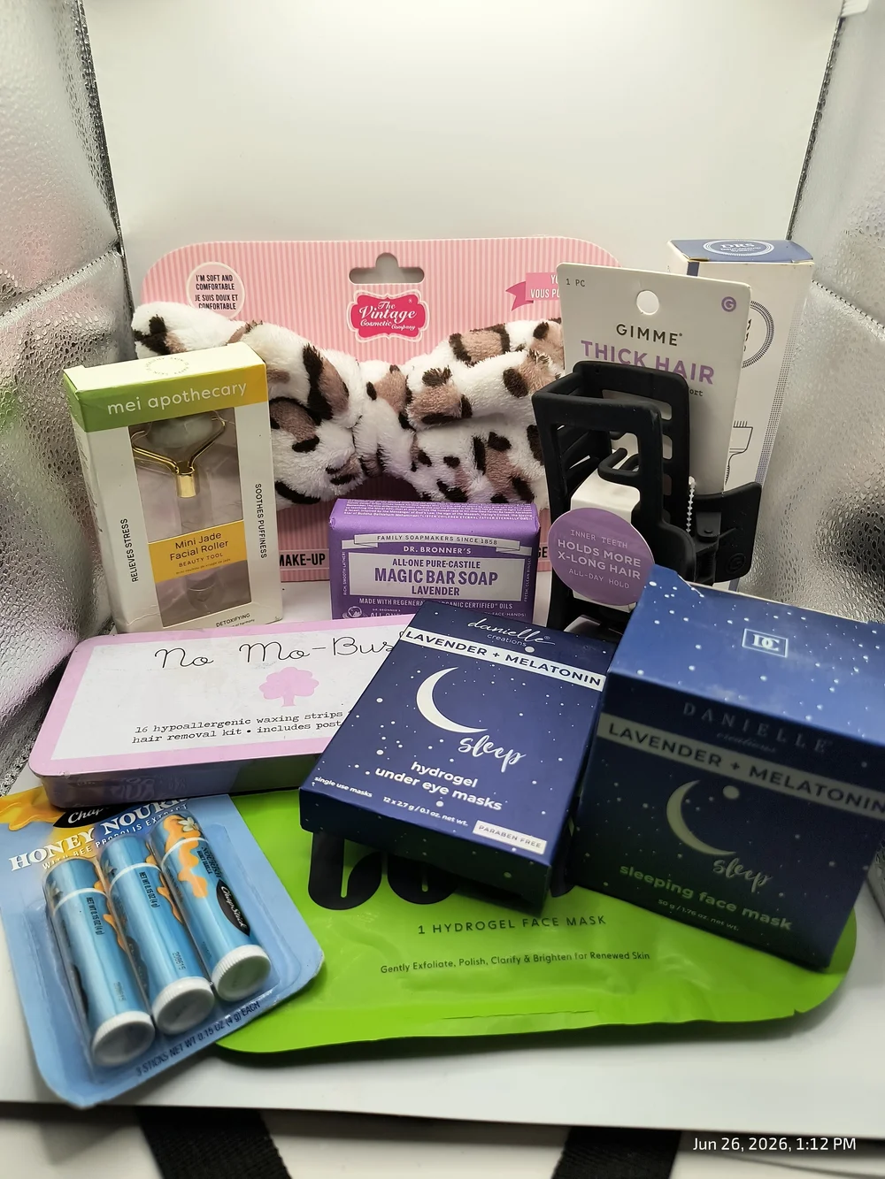 Personal Care Bundle Relax Skincare Face Care Under Eye Mask Hair Soap Wax New